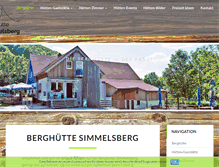 Tablet Screenshot of berghuette-simmelsberg.de